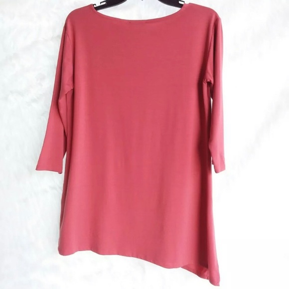 🍂 EILEEN FISHER BALLET NECK TENCEL JERSEY TOP XS - Picture 10 of 10